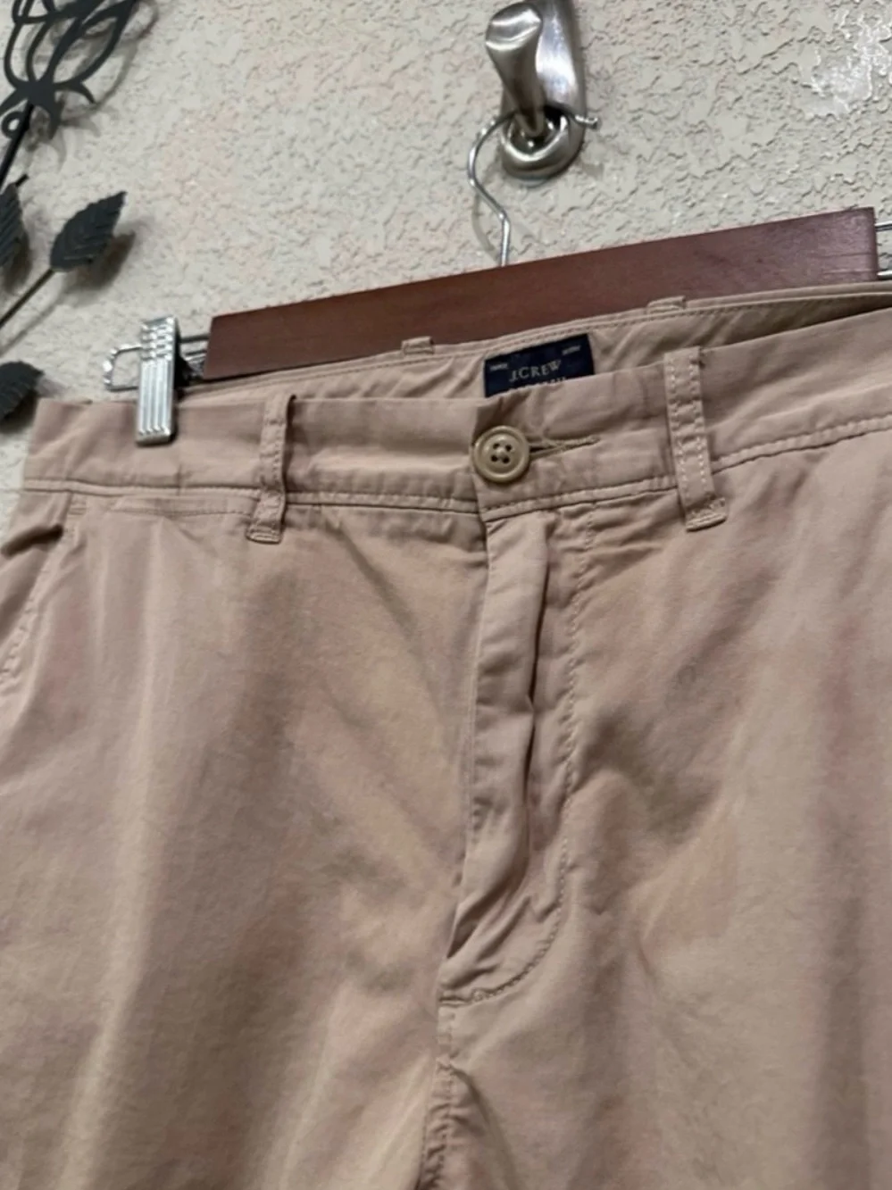 J.Crew 484 Slim Tapered-Fit Stretch Chino Pants Men’s 30x32 Khaki Tan